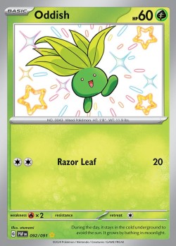 Carte Pokémon: Oddish