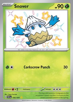 Carte Pokémon: Snover