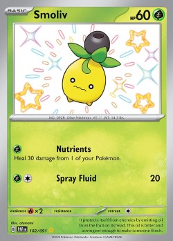 Carte Pokémon: Smoliv