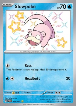 Carte Pokémon: Slowpoke