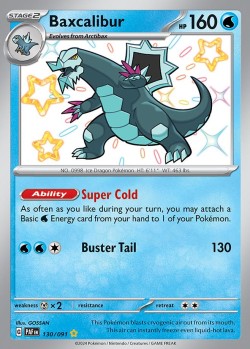 Carte Pokémon: Baxcalibur