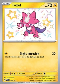 Carte Pokémon: Toxel