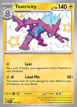 Carte Pokémon: Toxtricity