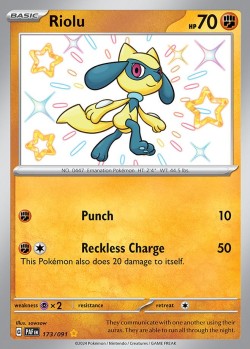 Carte Pokémon: Riolu