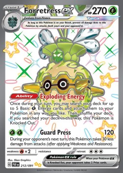 Carte Pokémon: Forretress ex