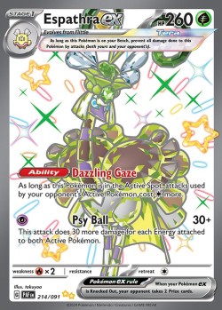 Carte Pokémon: Espathra ex