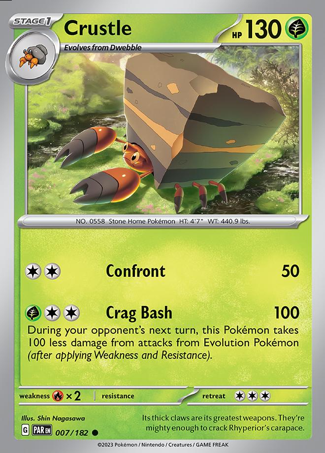 Carte Pokémon: Crustle [Crabaraque]