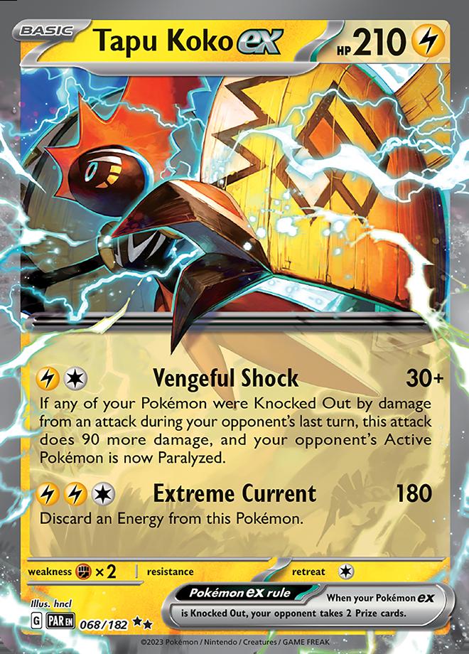 Carte Pokémon: Tapu Koko ex [Tokorico ex]