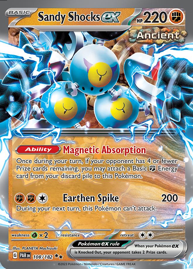 Carte Pokémon: Sandy Shocks ex [Pelage-Sablé ex]