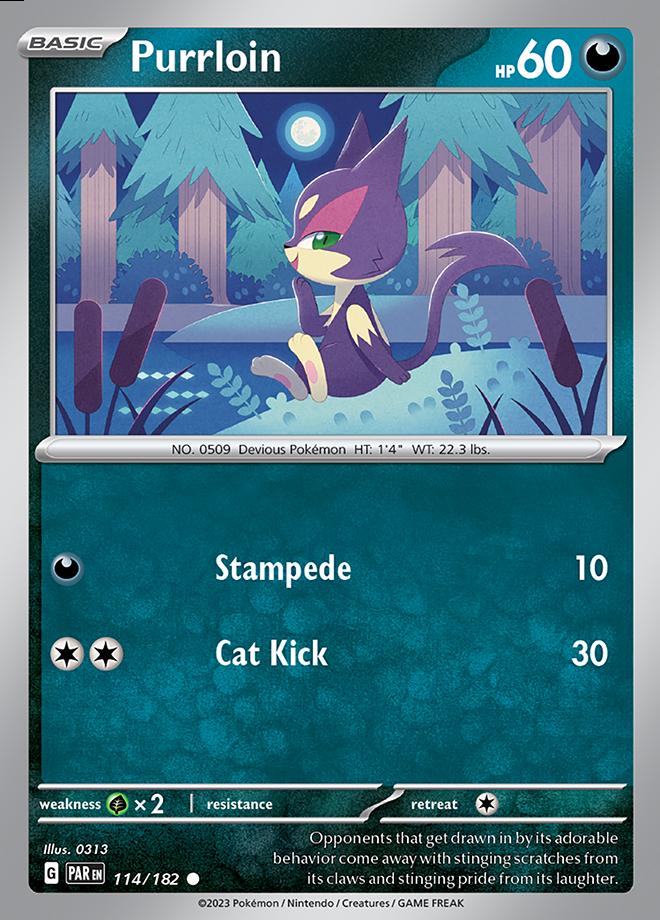 Carte Pokémon: Purrloin [Chacripan]