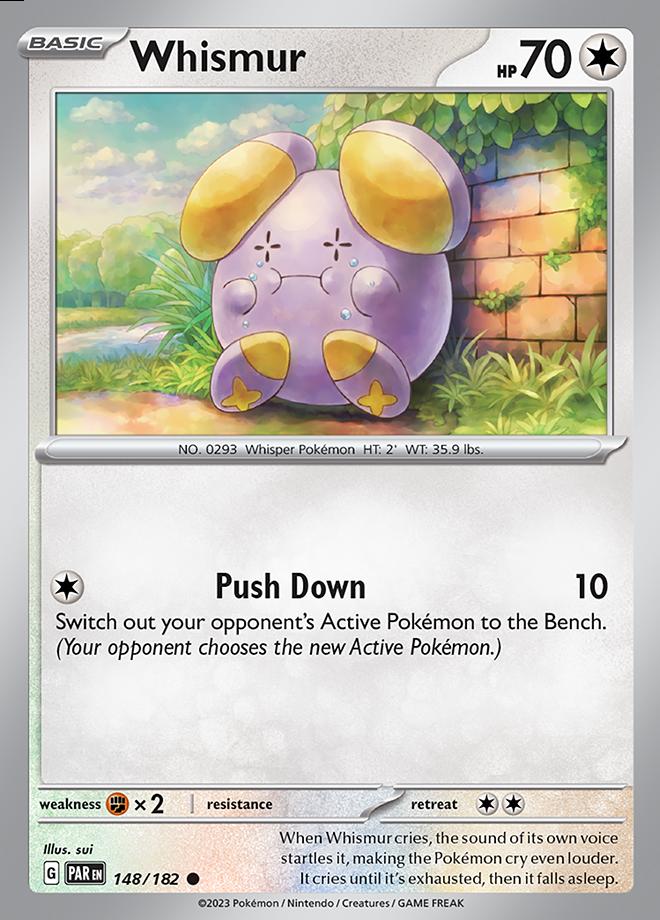 Carte Pokémon: Whismur [Chuchmur]