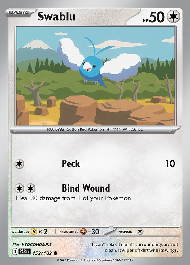 Carte Pokémon: Swablu [Tylton]