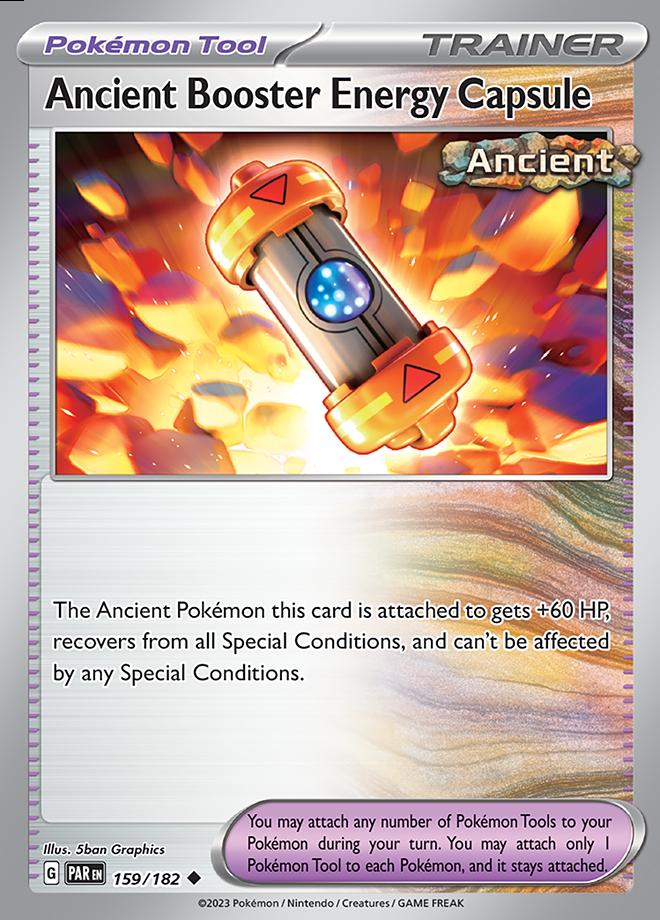 Carte Pokémon:  Ancient Booster Energy Capsule [Capsule Énergie Booster Temps Passé]