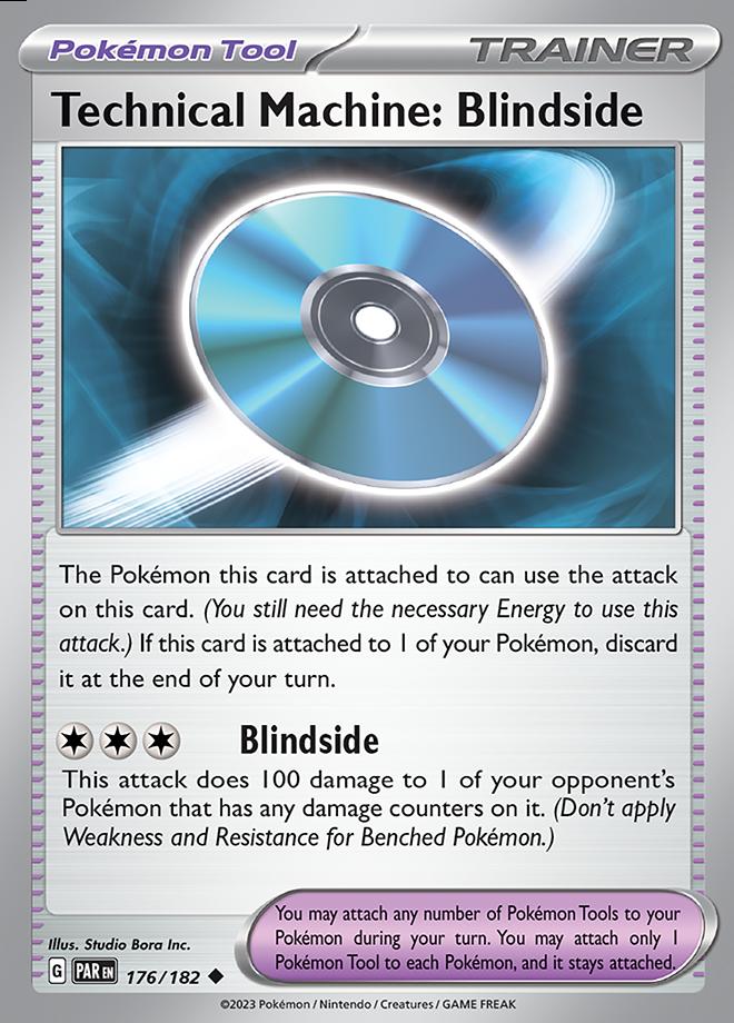 Carte Pokémon: Technical Machine: Blindside [Capsule Technique : Angle Mort]