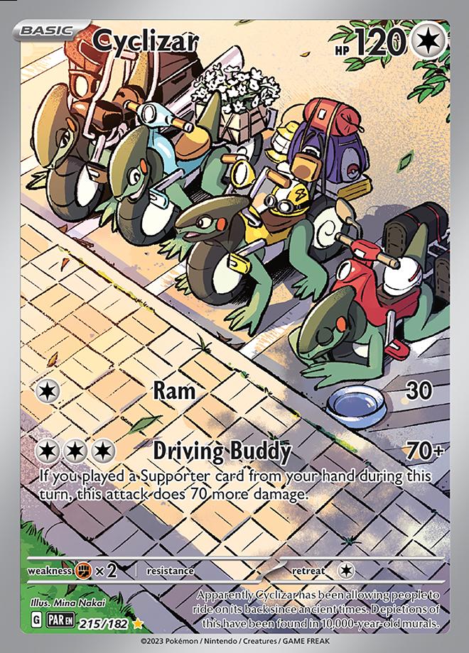 Carte Pokémon: Cyclizar [Motorizard]