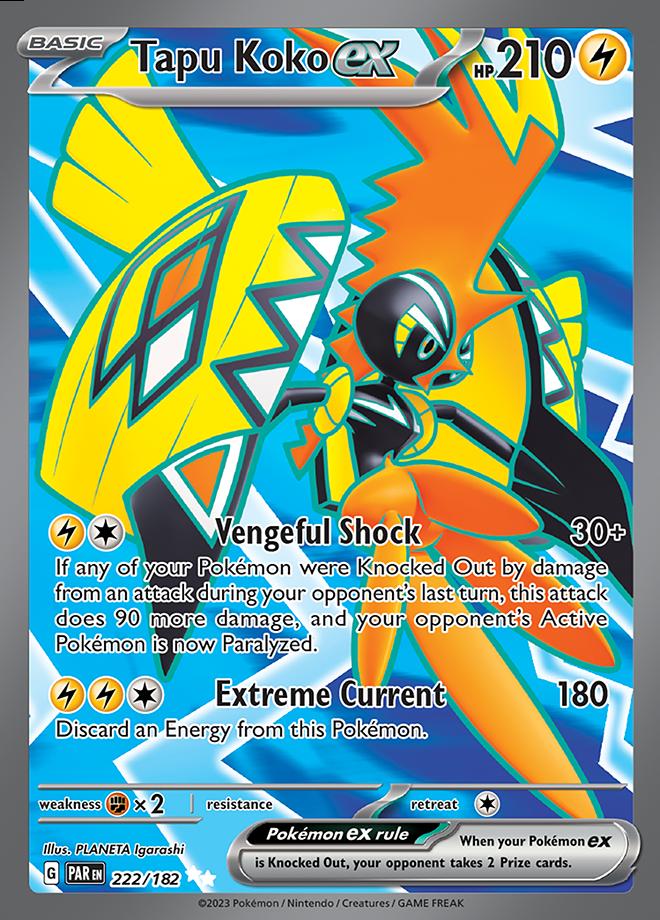 Carte Pokémon: Tapu Koko ex [Tokorico ex]