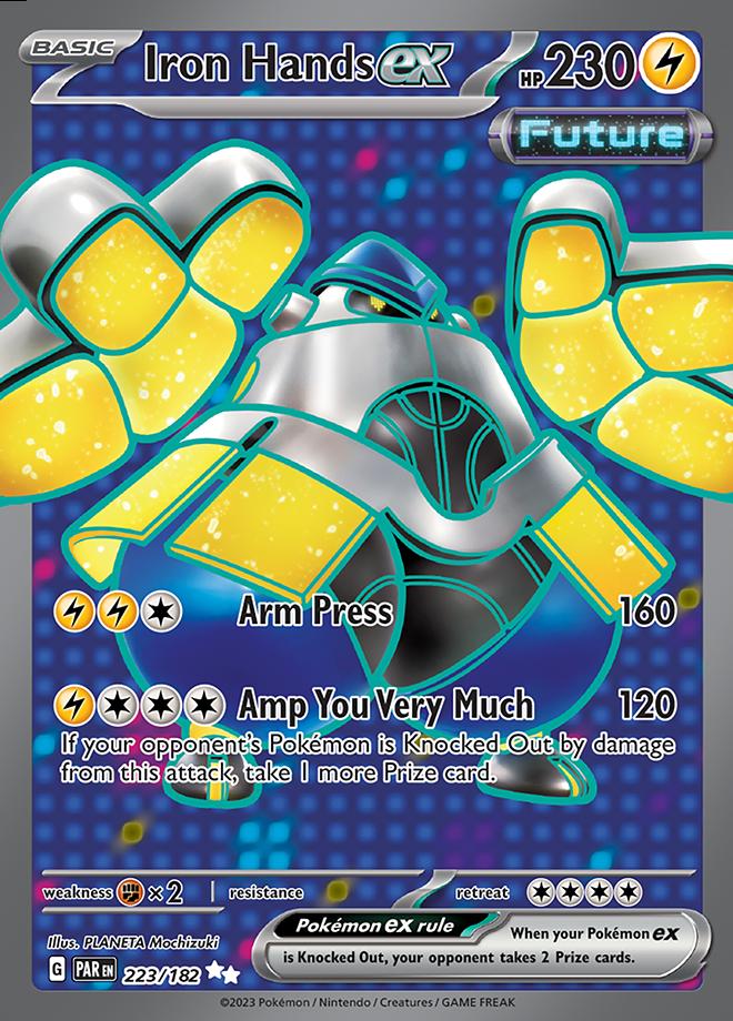 Carte Pokémon: Iron Hands ex [Paume-de-Fer ex]