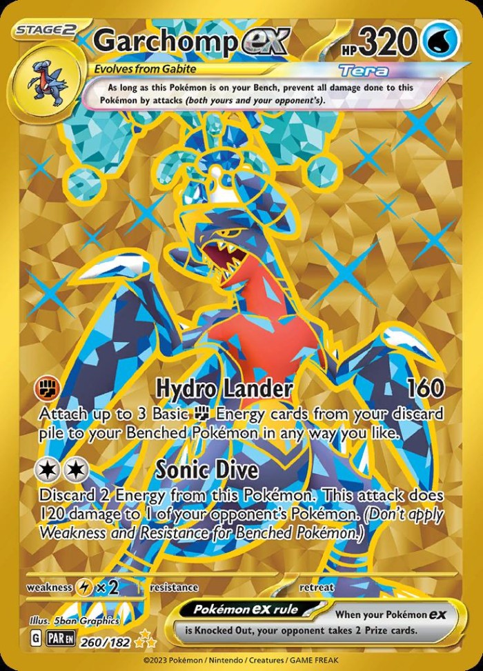 Carte Pokémon: Garchomp ex [Carchacrok ex]