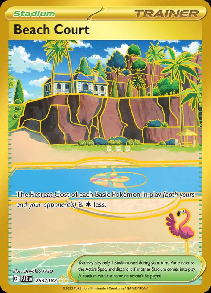 Carte Pokémon: Beach Court [Terrain de Plage]