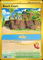 Carte Pokémon: Terrain de Plage