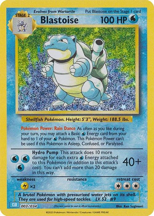 Carte Pokémon: Blastoise [Tortank]