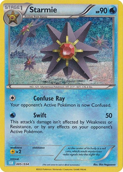 Carte Pokémon: Starmie [Staross]