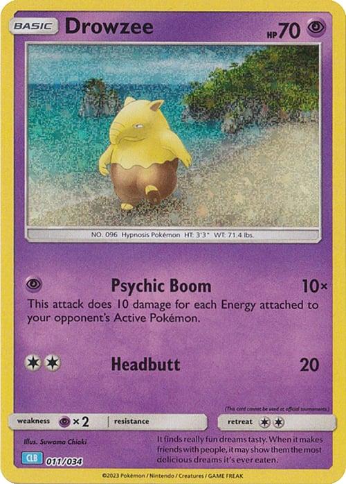 Carte Pokémon: Drowzee [Soporifik]