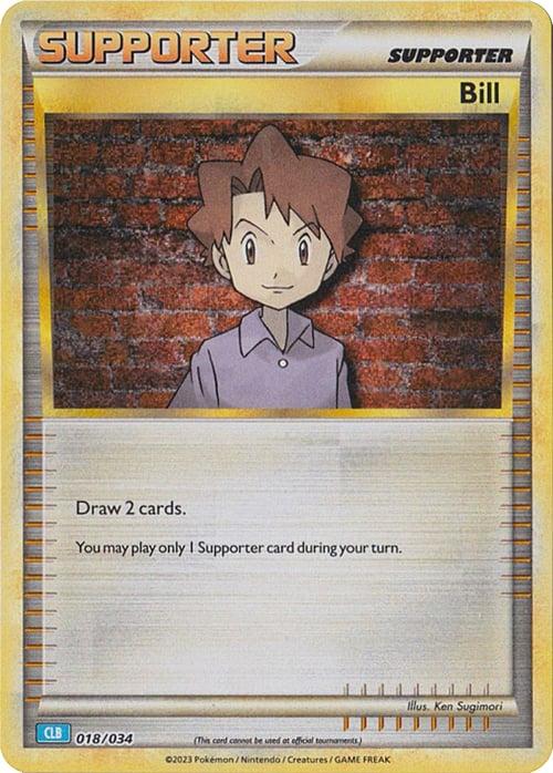 Carte Pokémon: Bill [Léo]