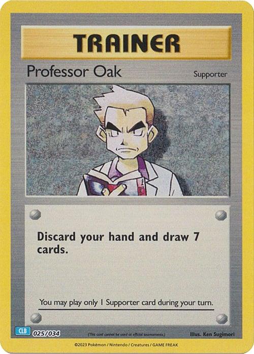 Carte Pokémon: Professor Oak [Professeur Chen]