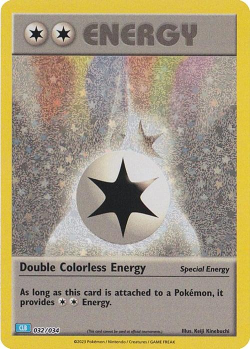 Carte Pokémon: Double Colorless Energy [Double Énergie Incolore]