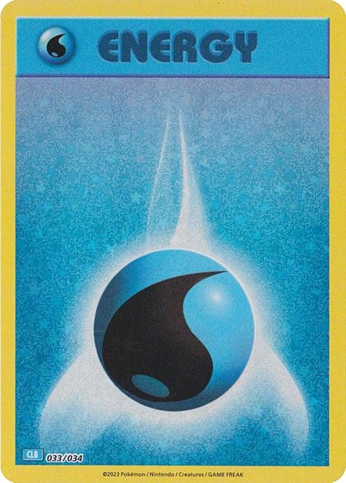 Carte Pokémon: Water Energy [Énergie Eau]