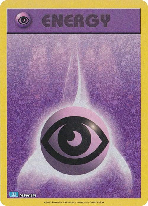 Carte Pokémon: Psychic Energy [Énergie Psy]