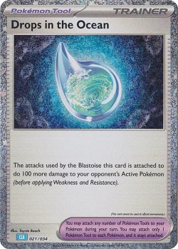 Carte Pokémon: Drops in the Ocean