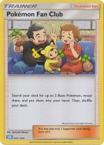 Carte Pokémon: Fan Club Pokémon