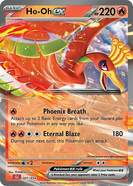 Carte Pokémon: Ho-Oh ex [Ho-Oh ex]