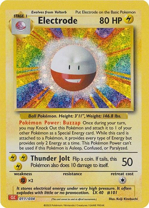 Carte Pokémon: Electrode [Électrode]