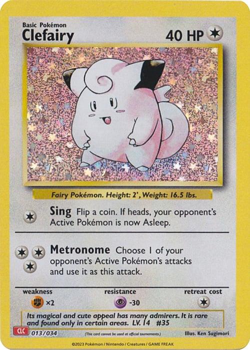 Carte Pokémon: Clefairy [Mélofée]