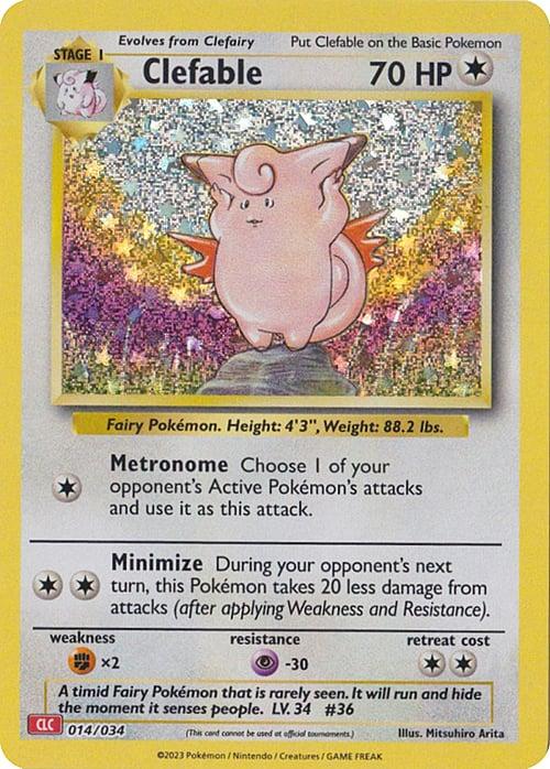 Carte Pokémon: Clefable [Mélodelfe]