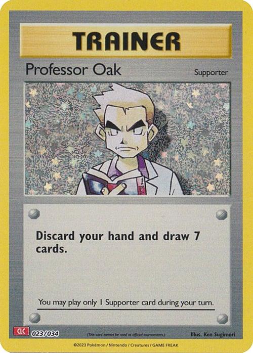 Carte Pokémon: Professor Oak [Professeur Chen]