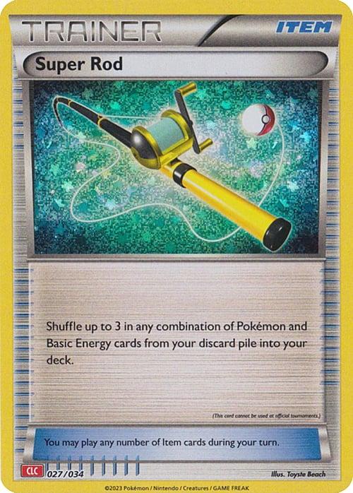 Carte Pokémon: Super Rod [Méga Canne]