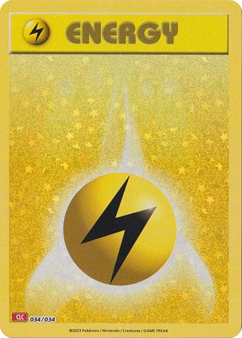 Carte Pokémon: Lightning Energy [Énergie Électrique]