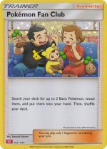 Carte Pokémon: Fan Club Pokémon