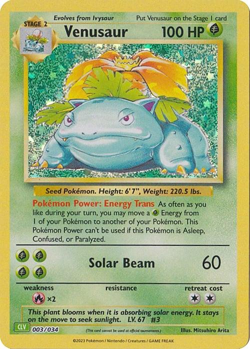 Carte Pokémon: Venusaur [Florizarre]