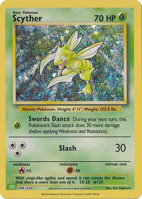 Carte Pokémon: Scyther [Insécateur]