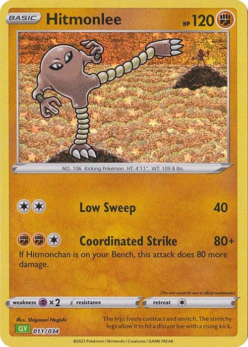 Carte Pokémon: Hitmonlee [Kicklee]