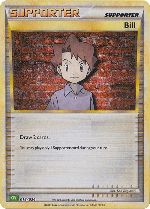 Carte Pokémon: Bill [Léo]