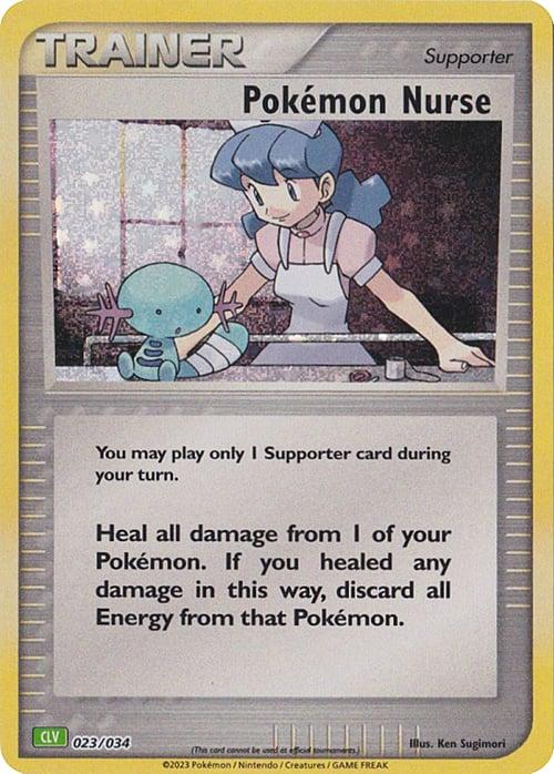 Carte Pokémon: Pokémon Nurse [Infirmière Pokémon]