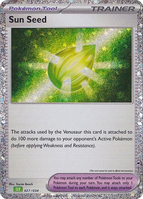 Carte Pokémon: Sun Seed [Sun Seed]