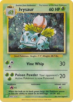 Carte Pokémon: Ivysaur