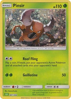 Carte Pokémon: Pinsir